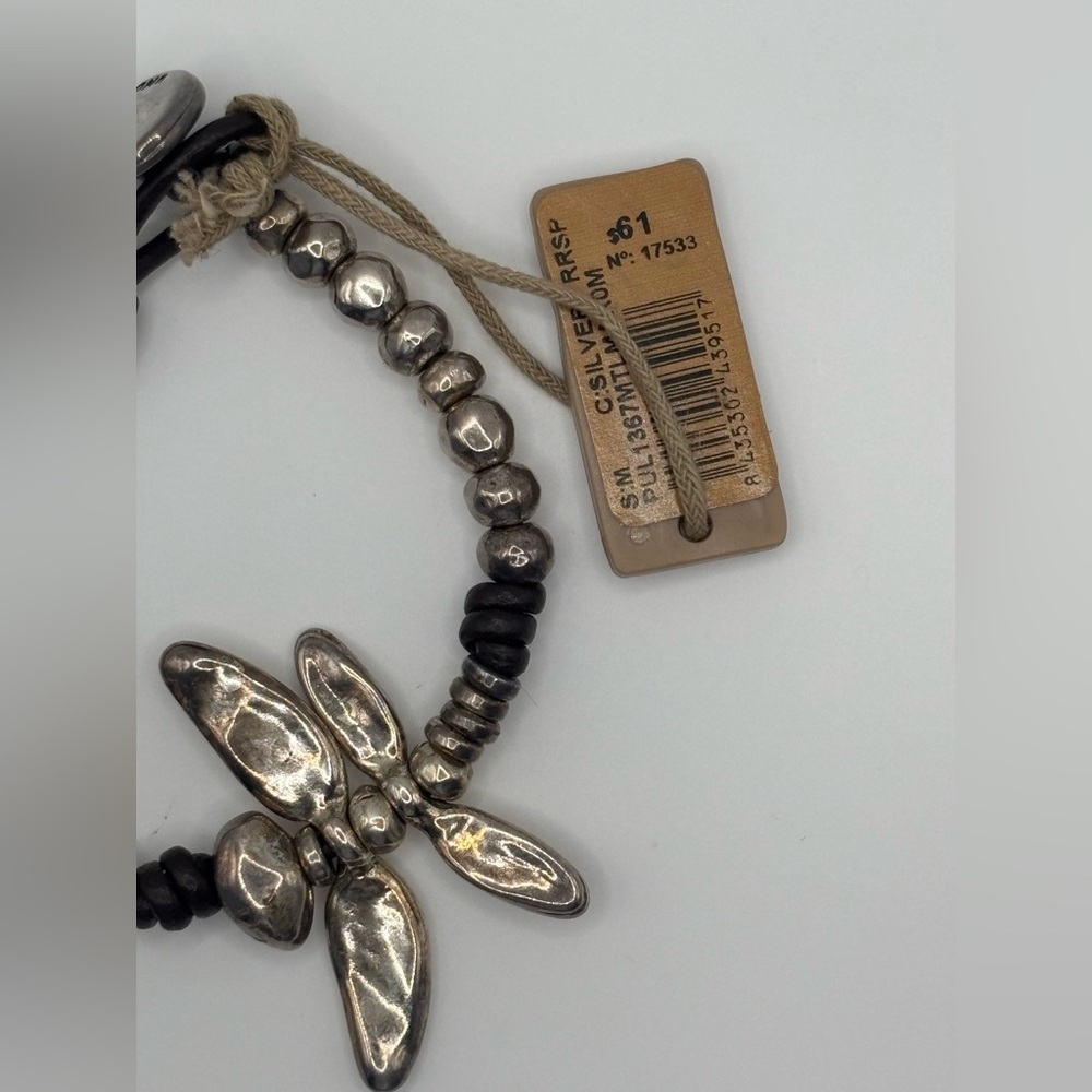 UNO de 50 Metallic and Dark Beaded Bracelet - Picture 2 of 4